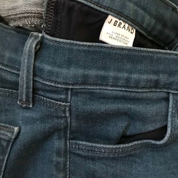 NWOT J Brand Super Skinny Stretch Mid-Rise Jean - Picture 6 of 6